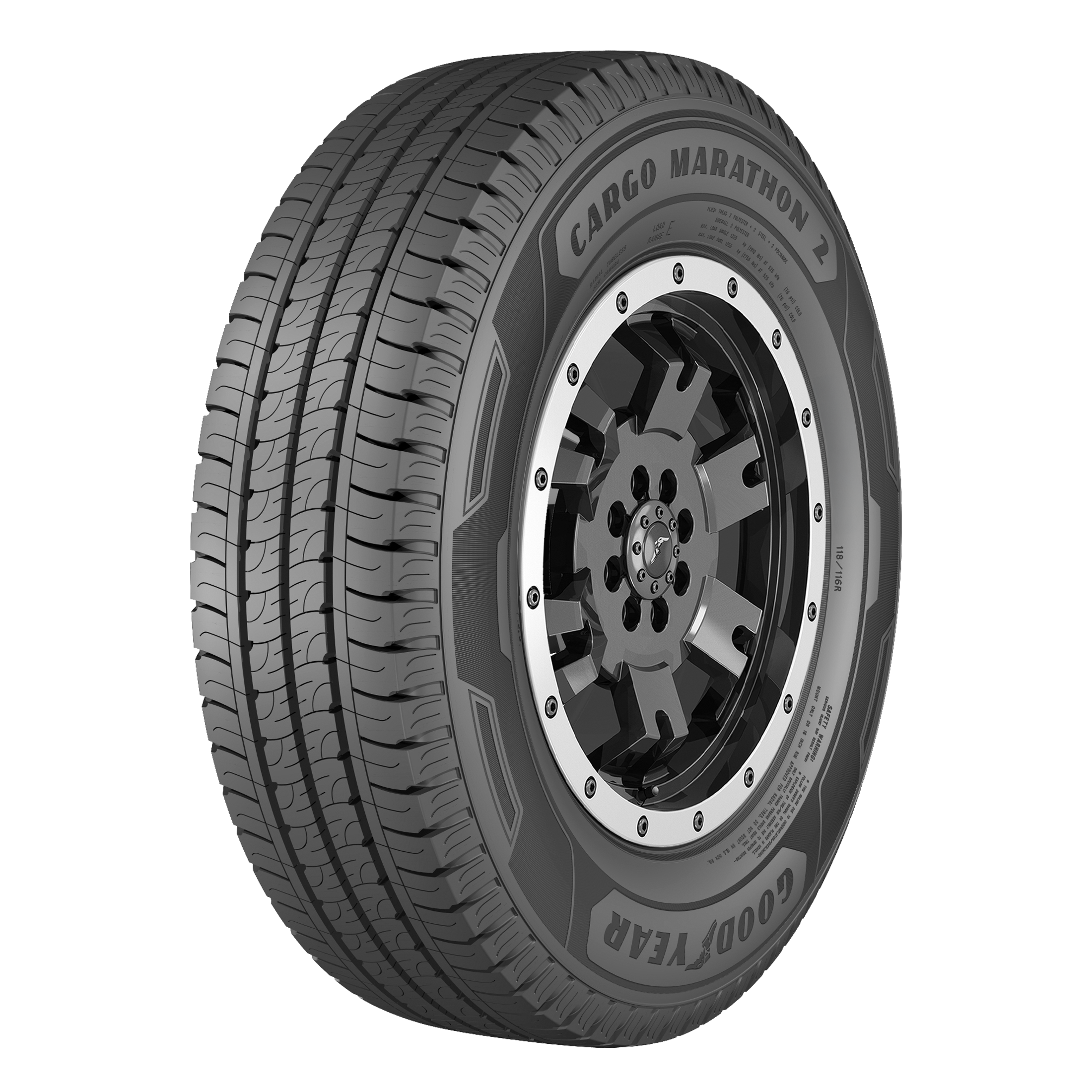 Cargo_Marathon_2_RL Llanta 195R15 GOODYEAR Cargo Marathon 2 106/104 Q - Imagen 1