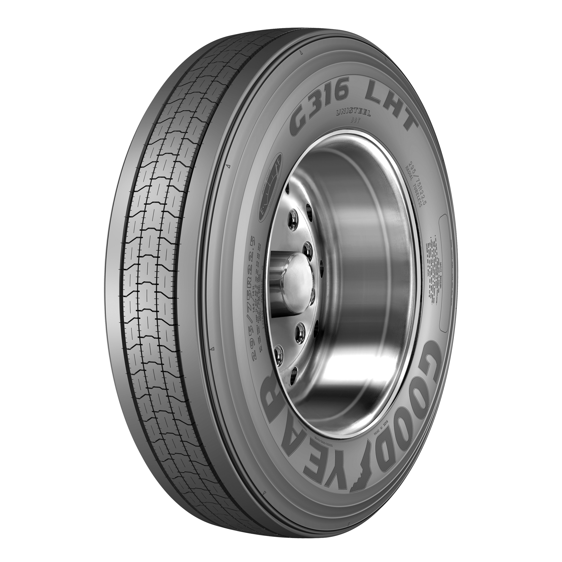 G316_LHT_RL Llanta 295/75R22.5 GOODYEAR G316 144/141 L 120 - Imagen 1